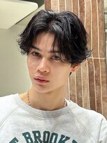 ポーチバイハニー オモテサンドウ(PORCH by HONEY omotesando)&nbsp;フェザーパーマ/毛流れパーマ/ニュアンスフェザーパーマ