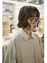 サロンドジョー(salon de joe)&nbsp;ボブパーマプードルパーマレディースパーマニュアンスパーマ奥東