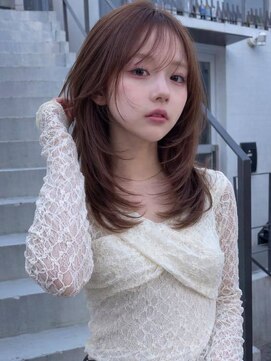 シア トウキョウ 代官山(SIA TOKYO) レイヤーカット/ミディアム/ダブルカラー/代官山/ケアブリーチ