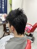 ＜理容室＞メンズカット＋カラー