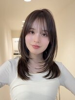 アイトーキョーエス 渋谷(AI TOKYO S)&nbsp;ミルクティーブロンド/ダークブルー/デジタルパーマ/渋谷