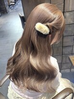 ミンクス 銀座店(MINX)&nbsp;ブリーチ無しでできるまろやかピンクベージュ