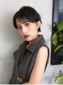 【La fith】小顔魅せカット×グレーベージュ