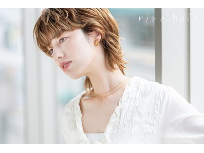 半個室 rire hair 久留米店【リールヘアー】【8月18日 NEW OPEN（予定）】の写真