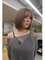 フィラ(FYRA)&nbsp;切りっぱなしボブ/beige color