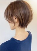 ナチュラルストレート x ショート(20代向け) ボブ