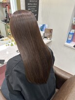 ザトエル 栄(THE TOEL) ブリーチなしミルクティーベージュ