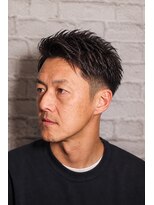 グレイスフルバーバー 新宿パークタワー店&nbsp;新宿ビジネス向けのメンズカット立体束感ツーブロックショート