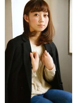 コットン 平塚店(Cotton) 【cotton平塚】耳かけボブ/グレージュ/縮毛矯正