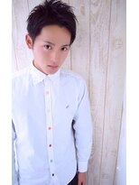 ムーンジェジェ(moon jeje)&nbsp;ナチュラルツーブロック×アップバング束感ショートby柴立吉之助