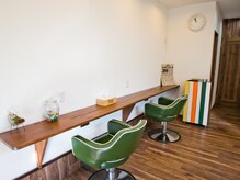 木のぬくもりが感じられる、温かみのある店内です。