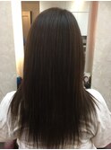 ☆ロングヘアでもダメージレスに仕上がるグレージュ☆