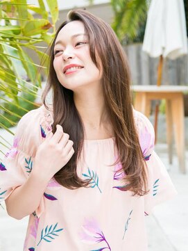 ルティア(Lutia) ナチュラルブラウン ケアブリーチ ハイライト☆