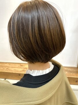 アミュレ(Amule) ツヤツヤショートボブ乾かしただけで形になるショート