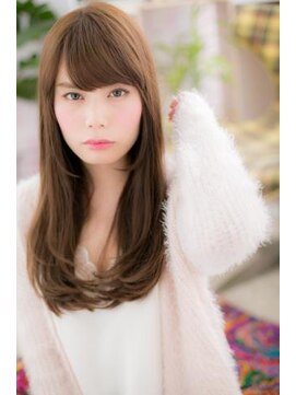 ミック ヘアアンドメイク アップ 駒込店(miq Hair&Make up) 大人かわいい重めスタイル…ショコラグレージュロング