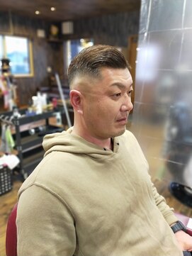 ノームコア(NORM CORE) サイドパート スキンフェード