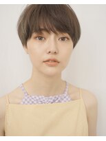 パール(PearL) 《PearL》透け感カラーのマニッシュボブ