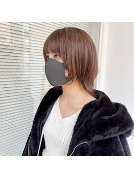 ミント(mint) ウルフショート/ウルフボブ/ボブルフ/ナチュラルウルフ