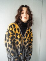 ジェム(GEM) センターわけ/暗めアッシュブラウン