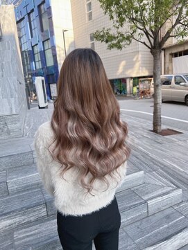 ディバイス カラーアンドエクステ(Device) Wカラー＆エクステスタイル