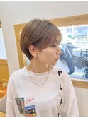 人気NO.1!可愛い丸みショート☆