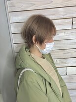 デコヘアー キートス(DECO HAIR kiitos)&nbsp;ハイトーンショート