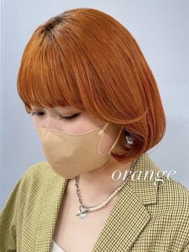 チェルシー 神戸(CHELSEA) ハイトーンオレンジボブ▼CHELSEA 神戸▼/三宮/元町/神戸