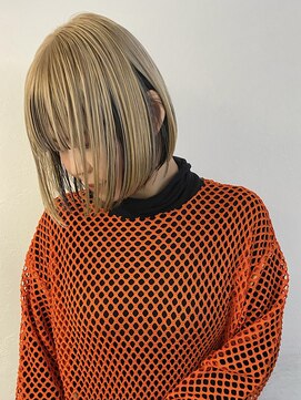 ソイ コンク 下北沢(soi conc) blonde umbrella color