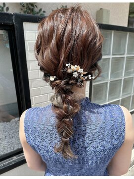 シャーマン(SHERMAN) 編みおろしアレンジ♪