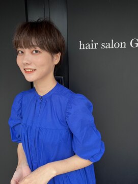 ガリカ(Gallica kinshicho) 【竹之内蔵人】小顔ライン/大人耳掛けショート/くせ毛風パーマ