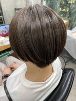 シェル 吉祥寺(shell)&nbsp;グレージュカラー/ボブウルフ/黒髪/ココアベージュ
