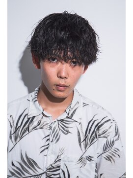 シリー 南風原店(SILLY) 沖縄メンズ波巻きスパイラルパーマ