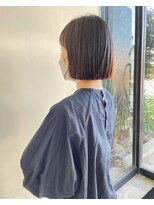 シャンプー ボーイ 宮崎柳丸店(SHAMPOO BOY)&nbsp;切りっぱなしボブ　酸性ストレート