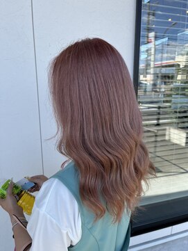 ラ メール ヘア デザイン(La mer HAIR DESIGN) ピンクベージュカラー/ブリーチカラー