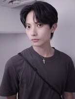 エクシア 西梅田店(EXCIA)&nbsp;センタ―パート/ツーブロック/韓国/黒髪