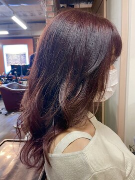 オルヘアサロン(Olu. hair salon) レッドブラウン
