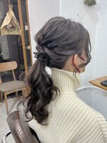 リッカ(RICCA)&nbsp;【ヘアセット】ふわっとニュアンスポニーテール♪