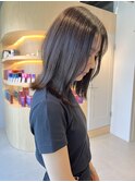 【高城】10代20代30代暗髪シアーカラーシルバーグレー