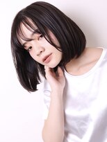 ヨファヘアー 岡本店(YOFA hair)&nbsp;イメチェン前髪こなれミディアンブレラカラー0902