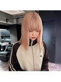髪質改善/心斎橋美容室/大阪ハイトーン/ベージュカラー