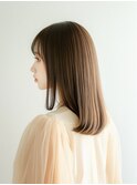 小顔ミディアム/髪質改善/白髪ぼかし/鎌倉/30代/40代
