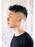 オールバックベリーショート