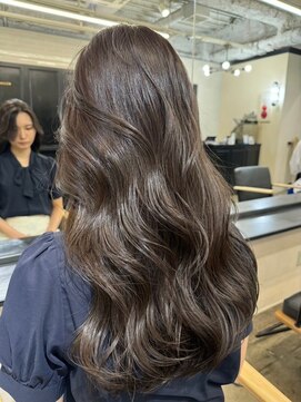 スティーロ 渋谷(Steelo) モカブラウン×韓国風レイヤーカット　渋谷steelo