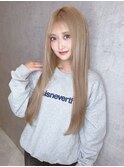 【royal　beige】#エクステ#ロングヘア#神戸#エクステサロン