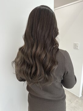 ゴートゥデイ 札幌Nix店(GO TODAY) グレージュカラー(毛先ブリーチ履歴あり)