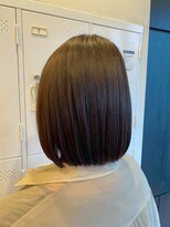 ローレン(LOREM)&nbsp;レイヤーボブ/イメチェン/切りっぱなし/丸みシルエット/春ヘア