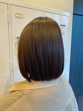 ローレン(LOREM) レイヤーボブ/イメチェン/切りっぱなし/丸みシルエット/春ヘア