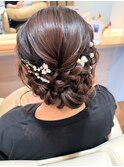 お呼ばれヘアセット