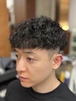 フランクス バーバー ウエストトウキョウ 吉祥寺店(FRANK’S BARBER WEST TOKYO)&nbsp;フェードパーマ