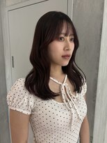 ヨーク(YOKE)&nbsp;【YOKE】ピンクブラウン髪質改善くびれヘアレイヤーカット